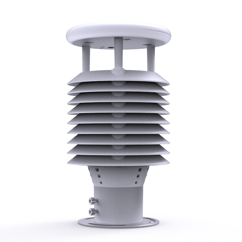 壓電十二要素空氣質量傳感器產品結構圖